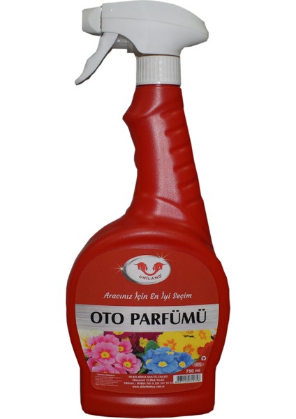 Oto Parfümü Çiçek Bahçesi 750 Ml