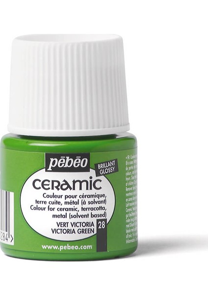 Seramik Boyası No:28 45 Ml Vıctorıa Green