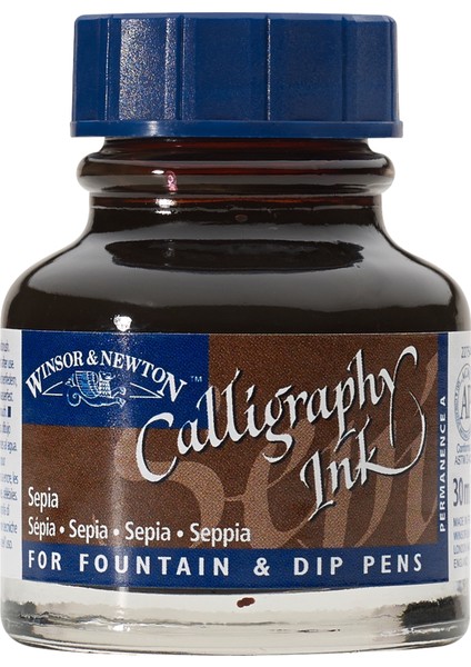 Kaligrafi Mürekkebi 30ml Sepia 609
