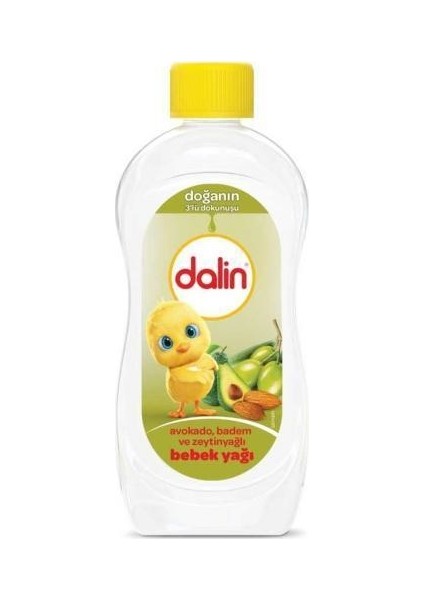 Bebek Yağı Avakado, Badem, Zeytinyağlı 200 ml