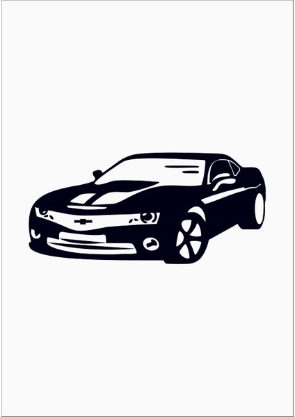 Camaro Araba Arma Sticker
