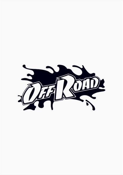 Off Road Araba Arma Sticker