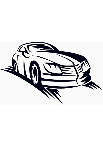 Araba Model Araba Arma Sticker