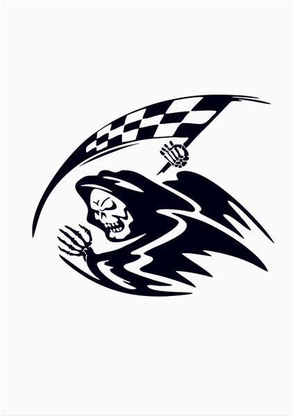 Azrail Araba Arma Sticker
