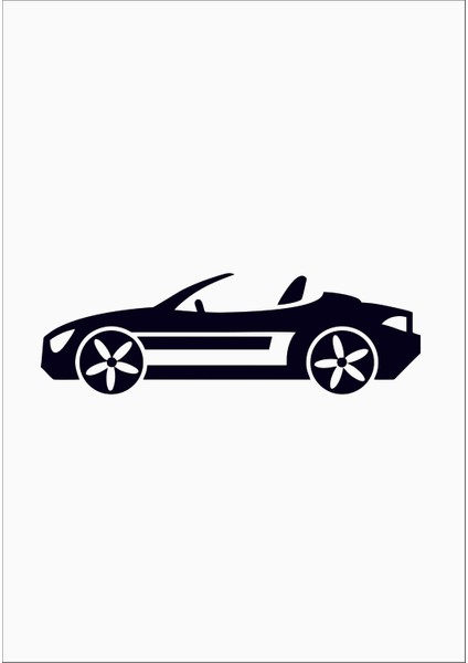 Model Araç 8 Araba Arma Sticker