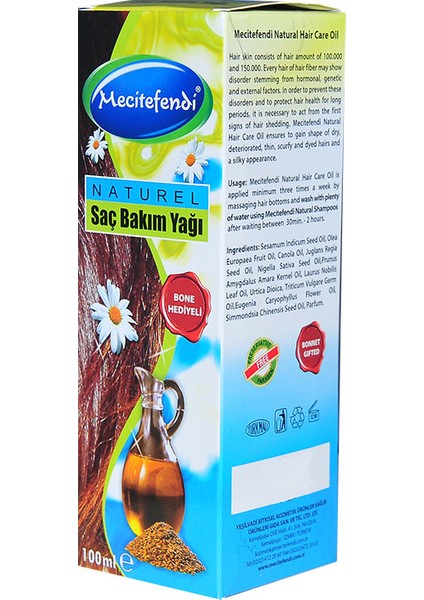 Mecidefendi Saç Bakım Yağı 100 ML