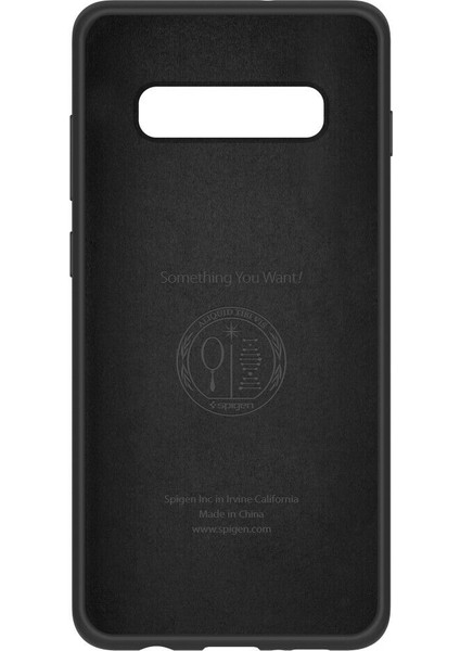 Samsung Galaxy S10 Plus Kılıf Silicone Fit (Silikon) Black - 606CS25783