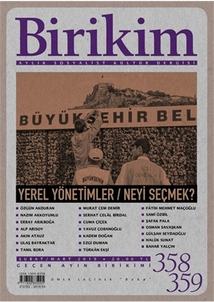 Sayı 358359 Şubat/Mart