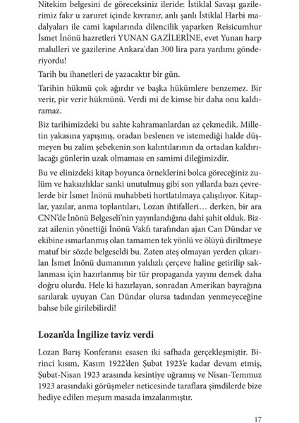 Bilinmeyen Yönleriyle İsmet İnönü Gerçeği - Mustafa Armağan