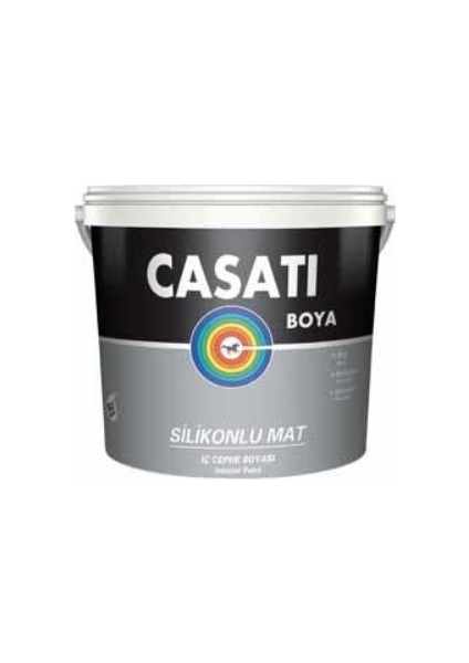 Casati Silikonlu Mat İç Cephe Boyası 7.5 Lt