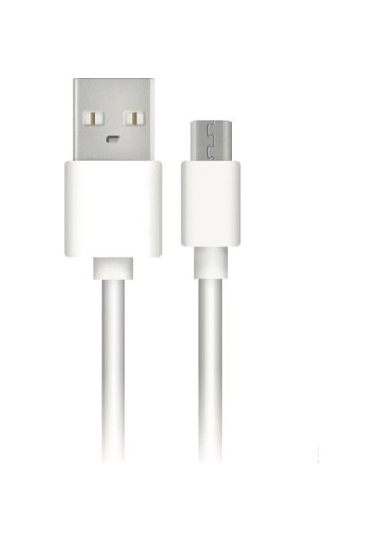 Micro USB Hızlı Şarj/ Data Kablosu - Beyaz