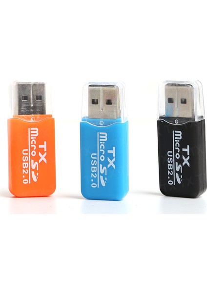 TX USB2.0 microSD Harici Kart Okuyucu - Siyah (TXACUCR204)