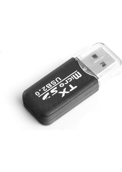 TX USB2.0 microSD Harici Kart Okuyucu - Siyah (TXACUCR204)