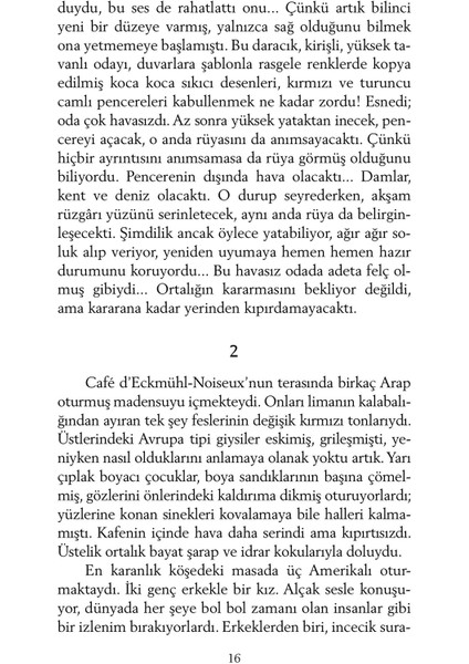 Esirgeyen Gökyüzü - Paul Bowles modelleri
