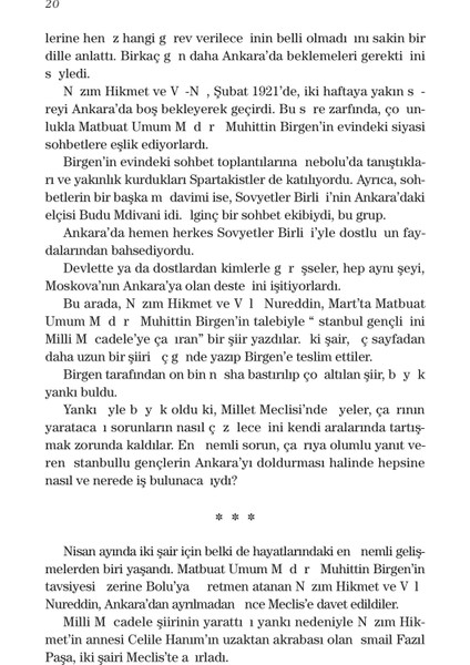 “Komonist Masası”ndaki Nazım Hikmet - Tolga Şardan