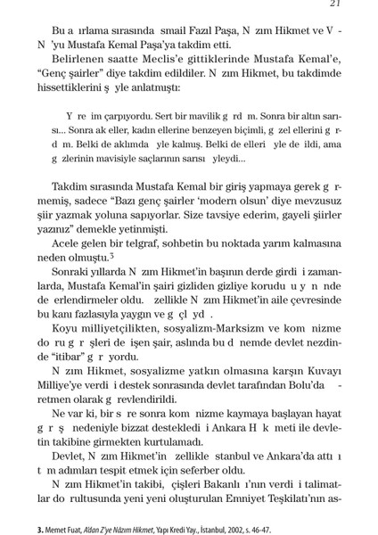 “Komonist Masası”ndaki Nazım Hikmet - Tolga Şardan