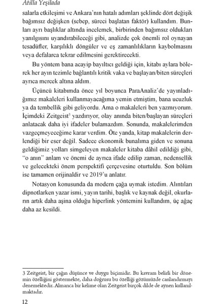 Ekonomide Sonuna Geldiğimiz Yollar - Atilla Yeşilada