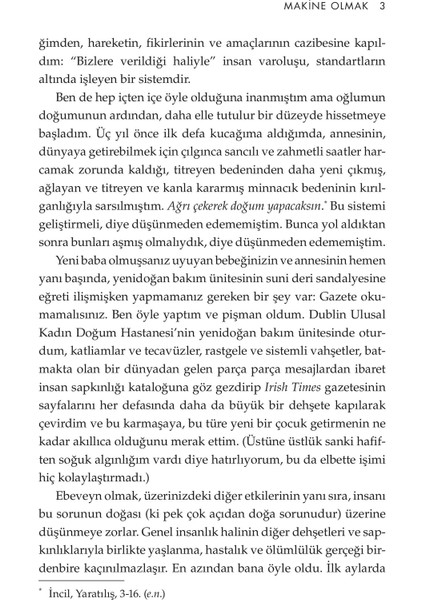 Makine Olmak - Mark o’Connell