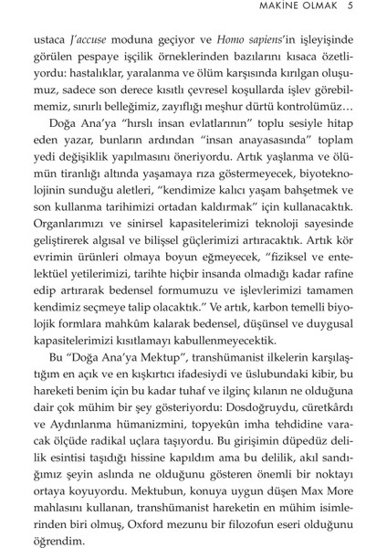 Makine Olmak - Mark o’Connell