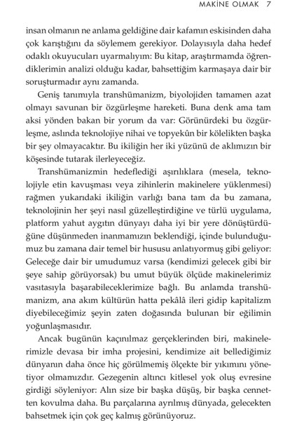 Makine Olmak - Mark o’Connell