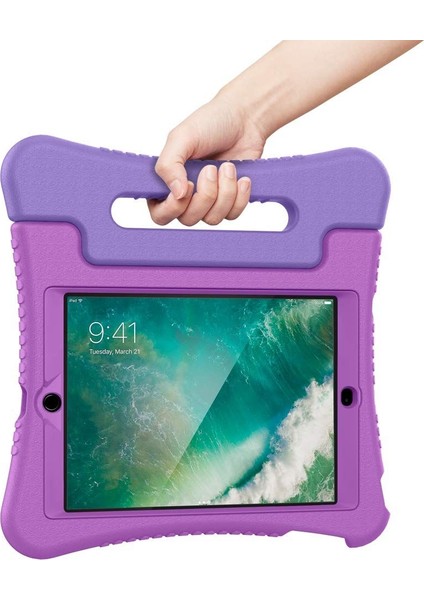 Apple iPad 9.7" WIFI (2018) / (2017) Kılıf Play 360 Jelly Purple - 053CS24123 modelleri