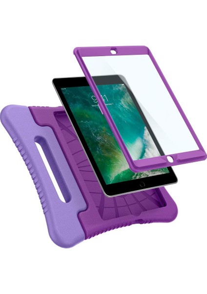 Apple iPad 9.7" WIFI (2018) / (2017) Kılıf Play 360 Jelly Purple - 053CS24123 fırsatları