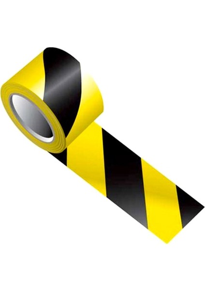 Emniyet Şeridi Sarı-Siyah 500 M, İkaz Bandı