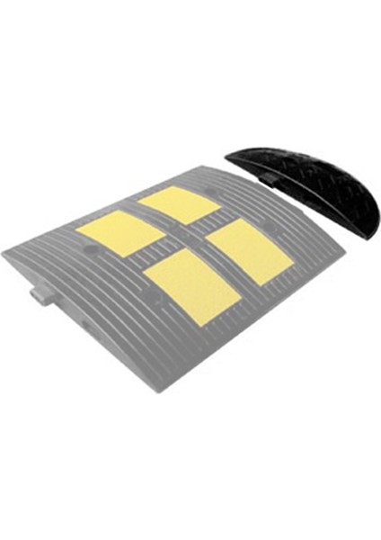 Kauçuk Şaseli Hız Kesici Kapağı 20 X 40 X 4 Cm 1211YK