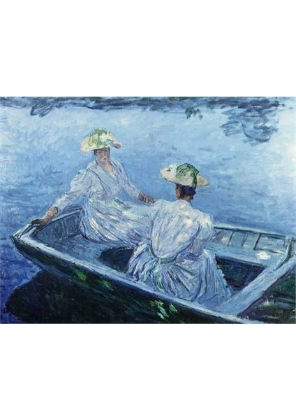 On The Bargue, Monet (1000 Parça)