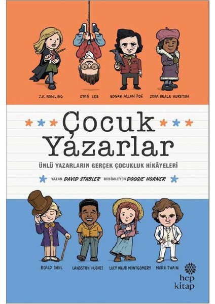 Çocuk Yazarlar /Ünlü Yazarların Gerçek Çocukluk Hikayeleri - David Stabler