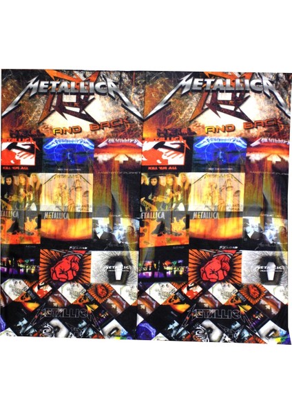 Metallica Albüm Kapakları Bandana