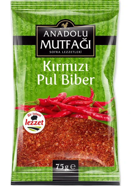 Anadolu Mutfağı Kırmızı Pulbiber 75 gr