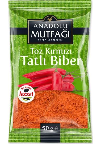 Kırmızı Toz Biber Tatlı 50 gr