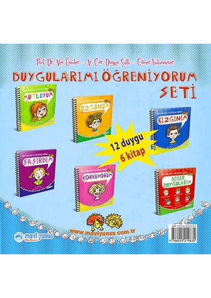 Duygularımı Öğreniyorum Seti (5-6 Yaş)