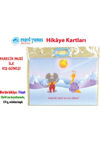 Farecik Muzi ile Kış Güneşi Hikaye Kartı (3-4-5 Yaş)