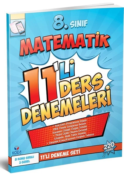 8. Sınıf Matematik 11'li Deneme Seti