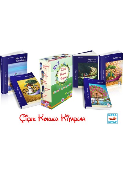 Çiçek Kokulu Kitaplar Set 2 (5 Kitap)