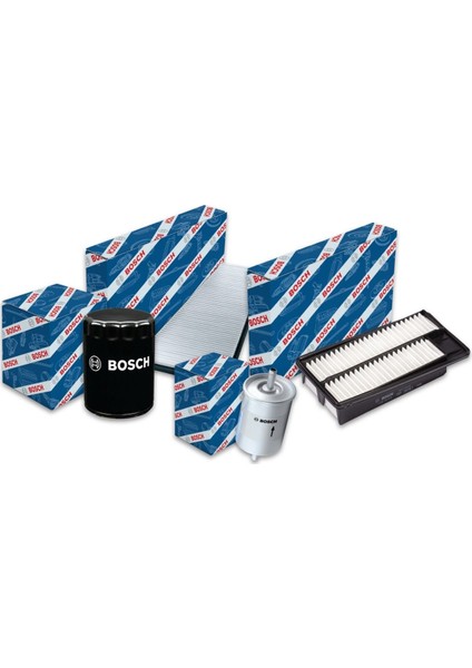 Toyota Corolla 1.4 D4D Bosch 3'Lü Filtre Seti 2007-2016