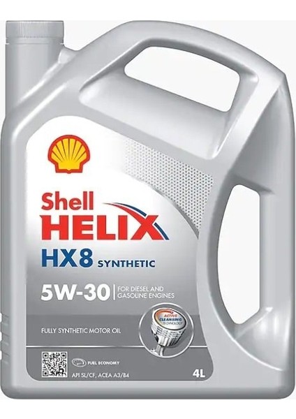 Helix HX8 5W-30 4 Litre Motor Yağı (Üretim Yılı: 2023)