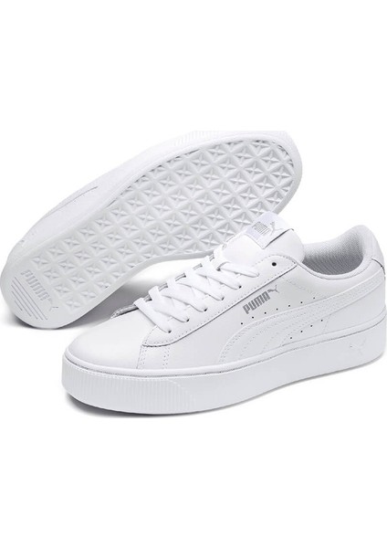 Vikky Stacked L Beyaz Beyaz Kadın Sneaker Ayakkabı