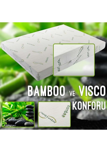 Opalin Visco Bamboo Visco Yatak 200x200 Cm