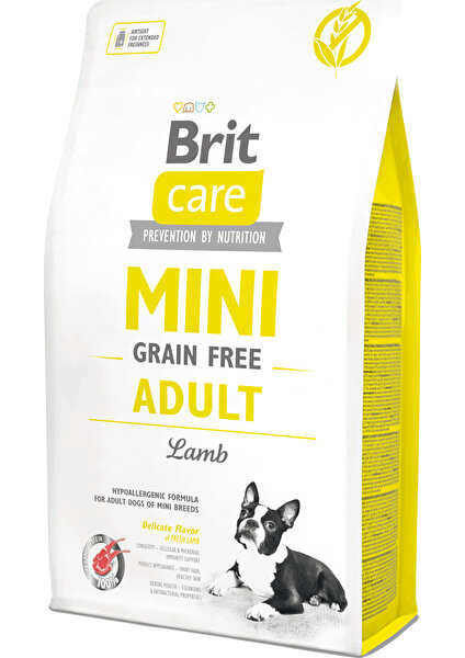 Brit Care Mini Adult Kuzu Etli Tahılsız Küçük Irk Köpek Maması 2 Kg