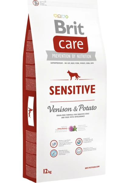 Brit Care Geyik Etli Ve Patatesli Hypoalerjenik Hassas Köpek Maması 12Kg