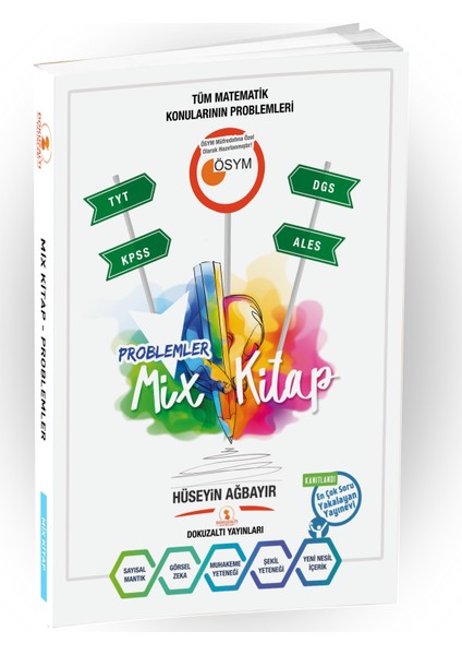 DokuzAltı Yayınları Problemlerle Mix Kitap - Matematik Soru Bankası