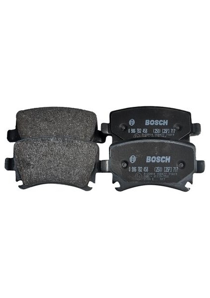 Fren Balatası Arka 1K0698451E 1K0698451D 8E0698451J 0986Tb2458