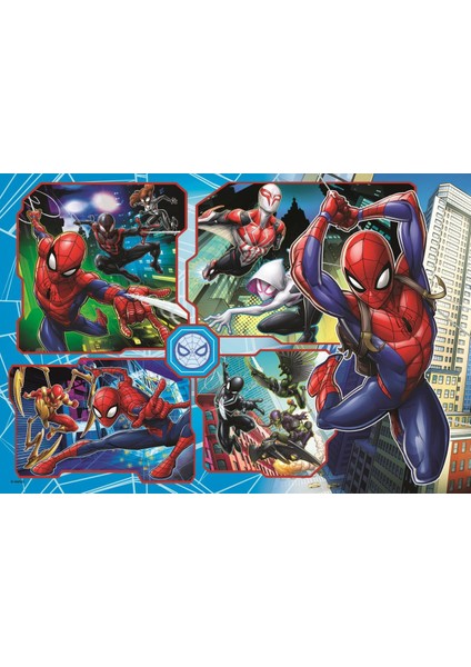 160 Parça Spiderman To The Rescue Marvel Puzzle