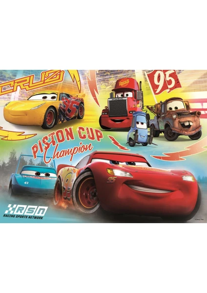 30 Parça Cars 3 Champion Team Disney Puzzle