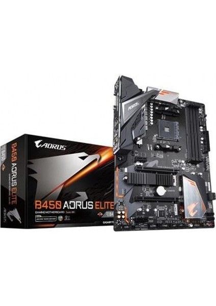 B450 Aorus Elite AMD B450 2133MHz DDR4 Socket AM4 ATX Anakart (B450-AORUS-ELITE)