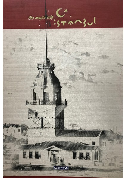 İstanbul A4 80 Yaprak Spiralli Karton Kapak Çizgili Defter 6689