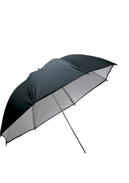 Ub-002 90Cm Siyah / Beyaz Şemsiye